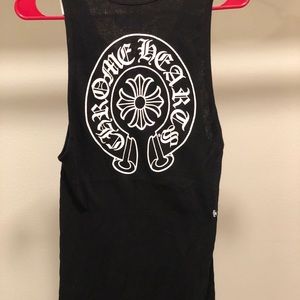 Chrome Hearts Ribbed Tank Top